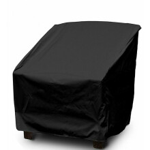 Stevige beschermhoes voor tuinstoelen, terrasmeubelhoes, 420D Oxford-stof met waterdichte gelamineerde achterkant, windbestendige bescherming voor