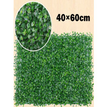 Pareti vegetali artificiali 40x60cm Simulazione Prato in plastica Pannelli siepi Recinzione Verde Sfondo matrimonio Decorazione delle pareti