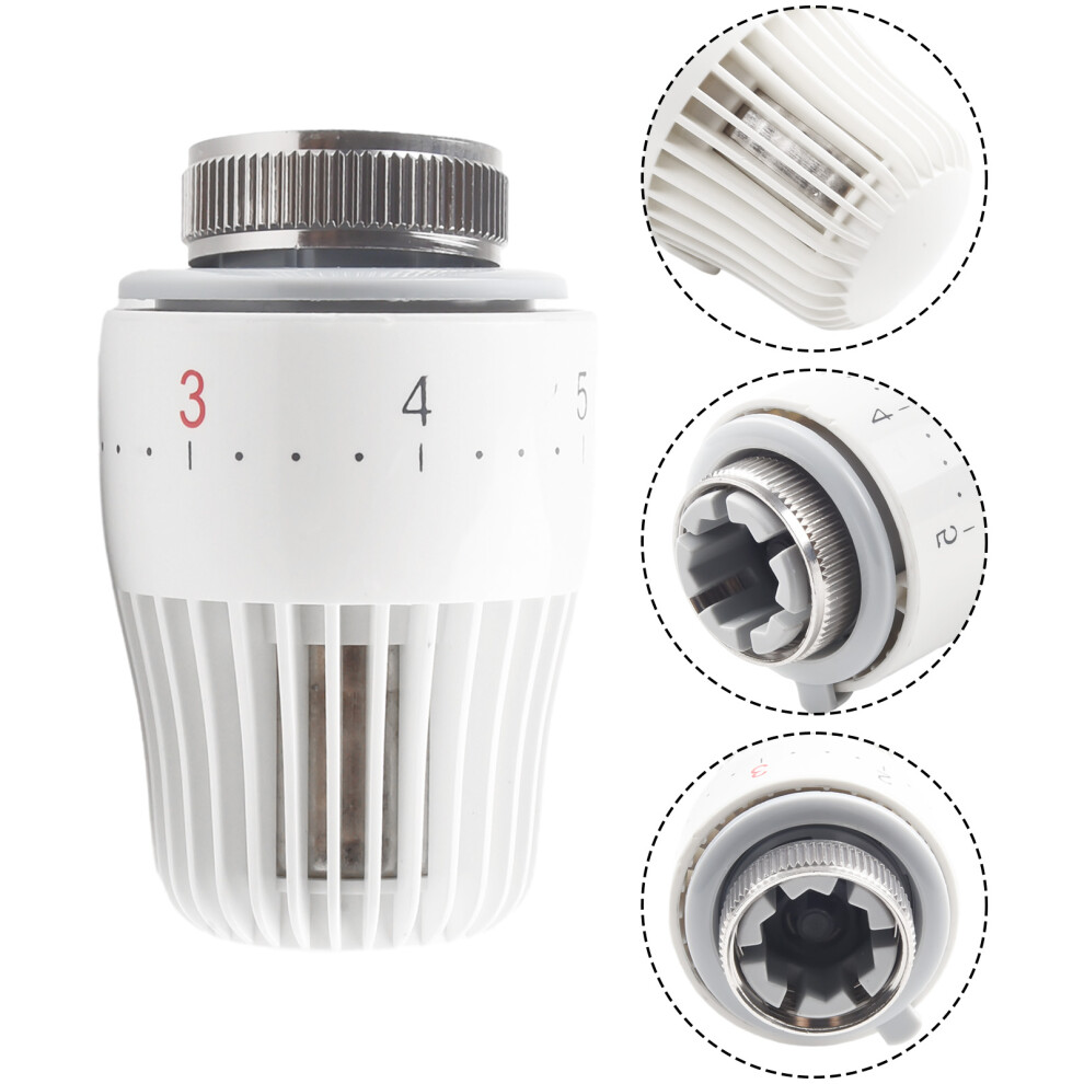 1Pc Thermostatic Temperature Control Valve Valve Head Home Improvement Home Temperature Control System Accessories M30x1.5 6935161461336