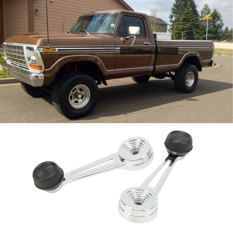 Ford Bronco 73-79 Compatible Chrome Interior Crank Handle 9381371020363