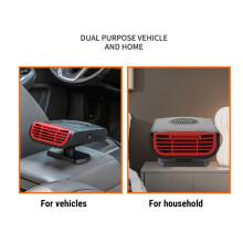 Riscaldatore portatile per auto da 150W per una efficace sbrinazione del parabrezza e la rimozione della nebbia compatibile con berline, SUV, camion