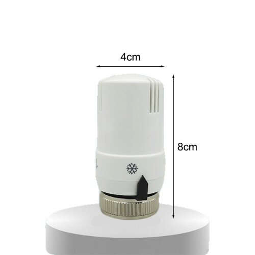 Radiator Valve for Water Heating Systems Featuring Temperature Lock and M30 x 1 5 Threaded Connection for Easy Installation 1