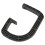 G-Handle Polisher Front Handle Replacement For Electric Polishing Grinding Machine Tool Accessories Black Curved Side Handle 1