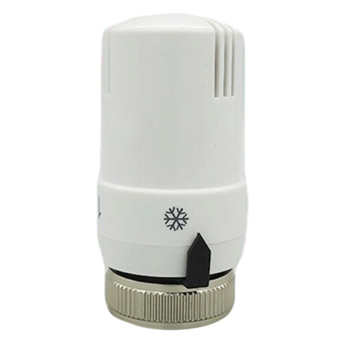 Radiator Valve for Water Heating Systems Featuring Temperature Lock and M30 x 1 5 Threaded Connection for Easy Installation 2