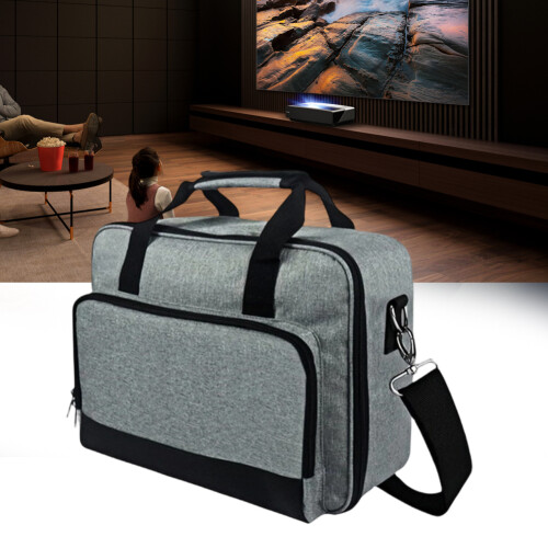 Projector Carrying Case for Mini Projectors with Accessories Storage Pockets Large Capacity and Shockproof Design 2