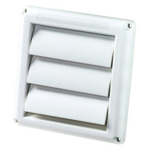 Buitenwandventilatie Afzuigkap Zwaartekrachtkleppen Automatische sluiting met verwijderbare bladen voor de ventilator van de kookplaat buiten