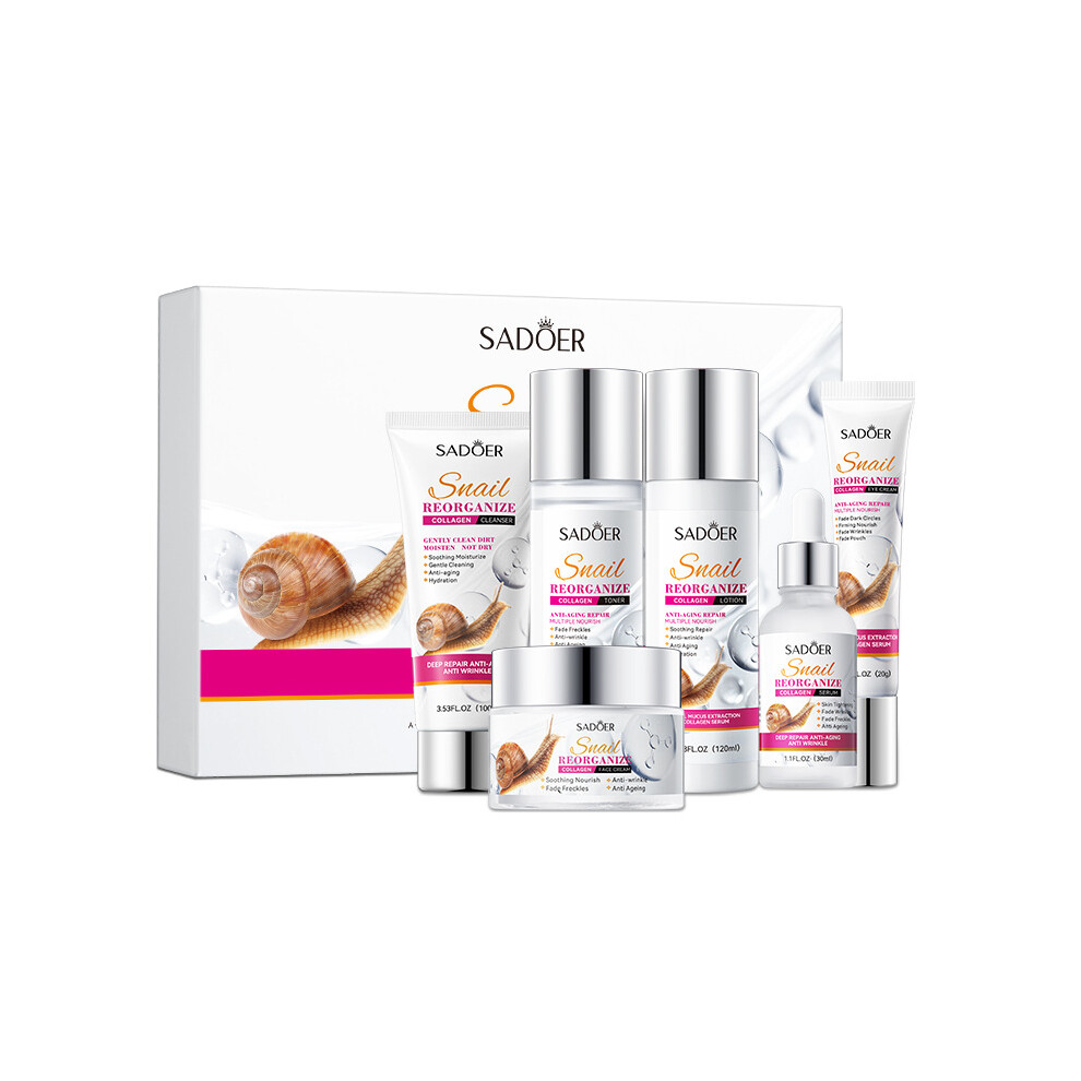 (Six piece set) SADOER six-piece moisturizing skin care set