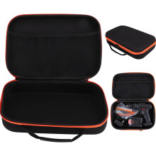 Sac de rangement pour perceuse à fermeture éclair, kit d’outils portable compact et résistant à