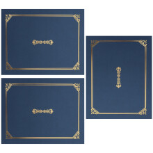 3Pièces Porte-Documents En Protection Diplômes Certificats