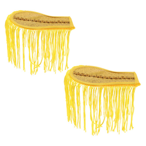 2 Pezzi Passamaneria Con Nappe Per E Costumi