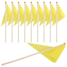 10 Pezzi Bandiere Triangolari Con In Per Esterno