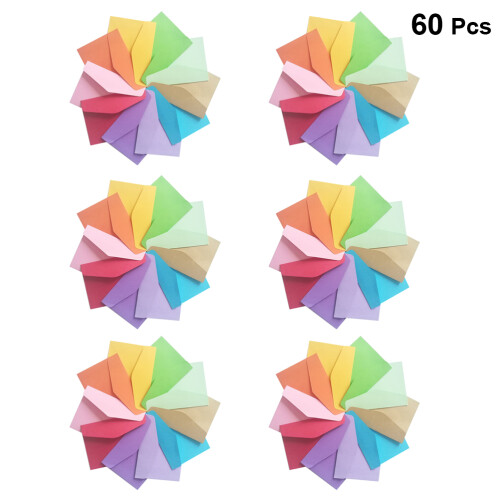 60Pièces Colorées Vides Simple Pour Rangement 2