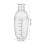 530Ml Bicchiere Shaker Manuale Trasparente Con Per Cocktail Bar 2