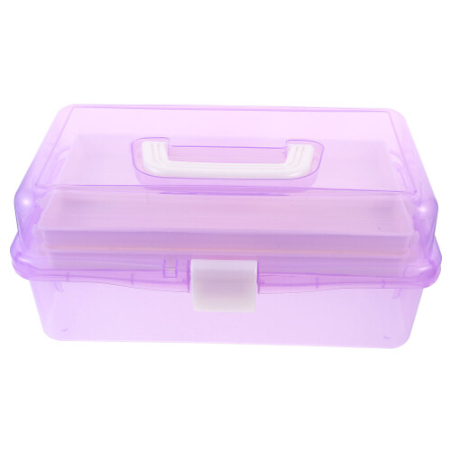Contenitore Porta Portatile Viola 3