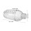 530Ml Bicchiere Shaker Manuale Trasparente Con Per Cocktail Bar 3