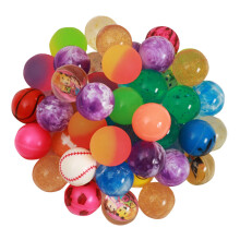 50 Palline Rimbalzanti Per Feste E Carnevale Giocattoli Bambini