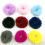 16 pezzi fermacoda peluche coda coniglio elastici misti 4