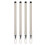 4Pz Per Calligrafia E Ricaricabili in Nylon Beige 6