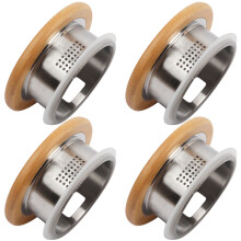 4Pz Coperchio Brocca in Acciaio Argento Robusto