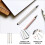 4Pz Per Calligrafia E Ricaricabili in Nylon Beige 11