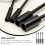 4Pz Kit Cacciavite Rc in Alluminio Nero Per Droni E Modellismo 7
