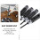 4Pz Kit Cacciavite Rc in Alluminio Nero Per Droni E Modellismo 9