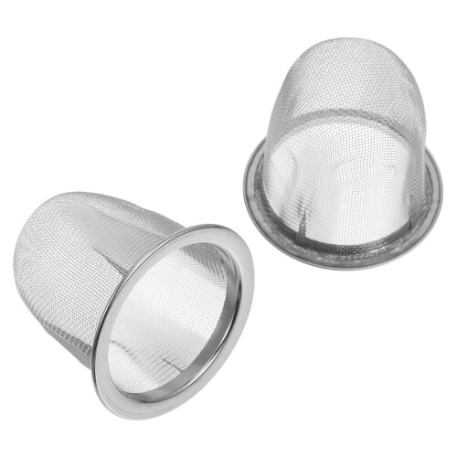 4Pz Tè Acciaio Fina Resistente Argento 1