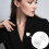100Pz Blocca Cuore Gomma Bianco Per Brooch E Progetti Creativi 7