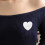 100Pz Blocca Cuore Gomma Bianco Per Brooch E Progetti Creativi 8