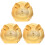 3Pcs Poupança Coelho Porta-Moedas Zodíaco Presente 2