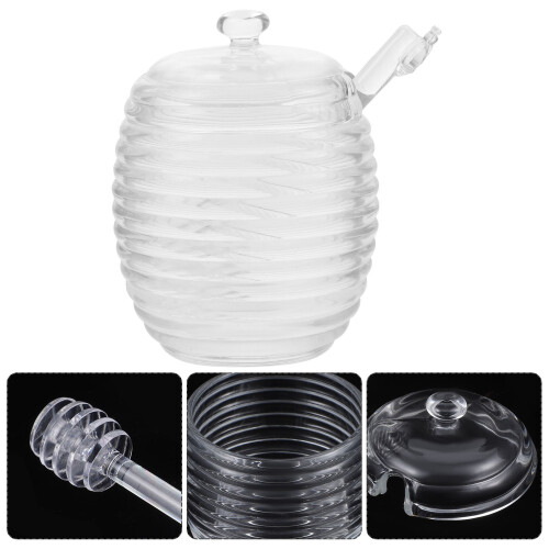 1Conjunto Transparente Para Com Bastão De 2
