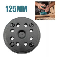 5 Zoll 125 mm Schleifscheiben-Schleifmatte, 8 Löcher, weiche Schwamm-Schnittstellenunterlage für Bosch Exzentrischschleifer PEX 270 A und PEX 270