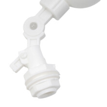 1PC 0,6MPa plávajúci guľový ventil 176F nastaviteľný plastový akváriový ovládací spínač pre vodnú vežu 5,0L/m vstup 1/4 palca