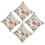 4PCS Linen Pillow Covers Snowman Paint Decorative-Style 2 1