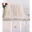 Elegant Fleeces Blanket for Couch Bed-160X200cm Light Grey 3