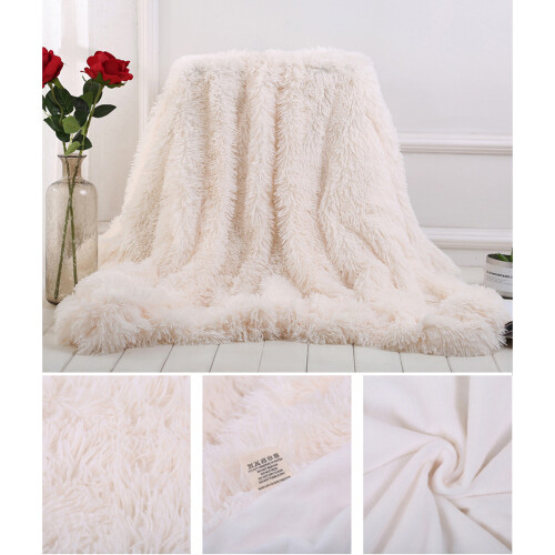 Snuggles Warm Throw for Sofa Bed-130X160cm peacock blue 2