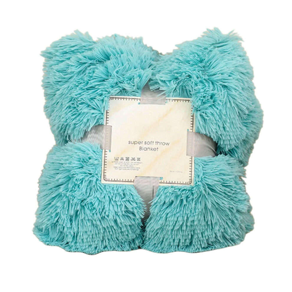 Soft Touches Blanket Bed Blanket For-130X160cm Peacock Blue