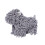 Weicher Chenille-Stoff, Cartoon-Hunde-Handtuch,-grau 1