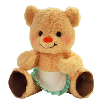 Soft Bear Plushes Pillow with Adjustable-Butter Bear with mov
