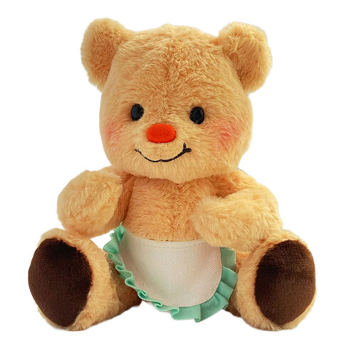 Soft Bear Plushes Pillow with Adjustable-Butter Bear with mov