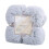 Elegant Fleeces Blanket for Couch Bed-160X200cm Light Grey 1