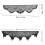 Halloween Polyester Mantel Cover Cobweb Mantel Scarf-Style 2 4