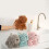 Weicher Chenille-Stoff, Cartoon-Hunde-Handtuch,-grau 6