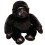 Plush Monkey Plushie Pillow Stuffed Animal Throw-Black 65CM 1
