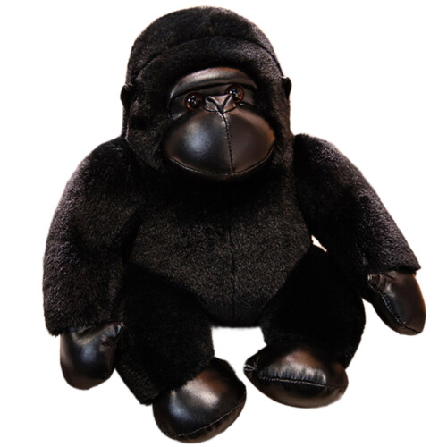 Plush Monkey Plushie Pillow Stuffed Animal Throw-Black 65CM