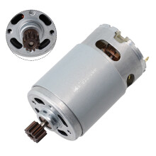 Replacement Motor 1 Pcs Stable Characteristics 10mm Gear Diameter 12 Teeth 18 V GSR1800-LI Spare Parts Metal Material