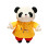 Huggables Panda Bear Hug Pillow-Panda in yellow and  11CM 1