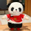Huggables Panda Bear Hug Pillow-Panda in yellow and  11CM 3