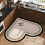 Heart Pattern AntiOil Kitchen Mats, NonSlip Surfaces-Border 4 3