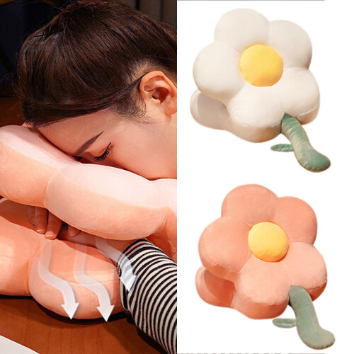 Student Desk Pillow, Comfortable and Adjustable Height-White 2